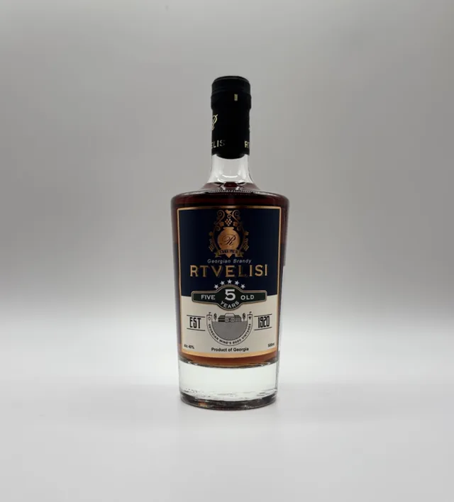 Flasche Brandy 5 Stars von Rtvelisi