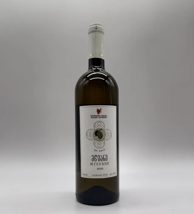 Flasche Mtsvane 2022 von Khareba